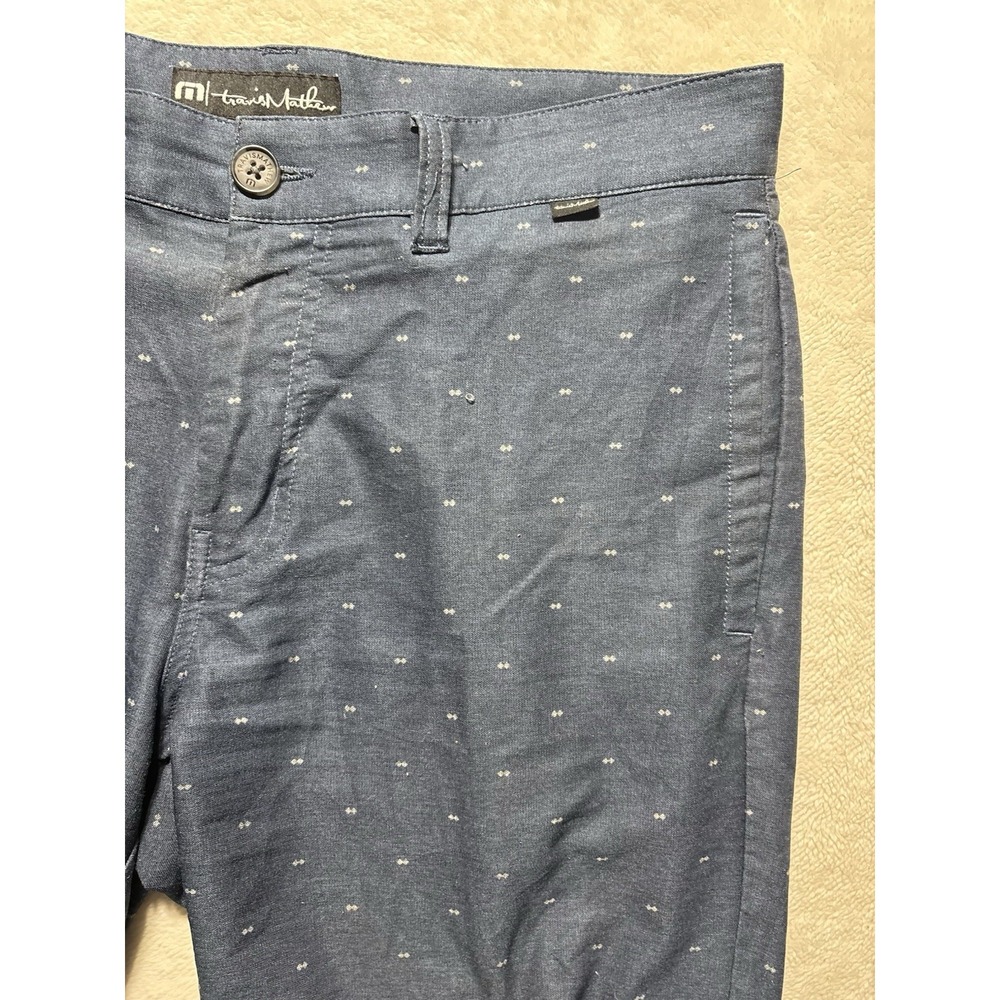 Travis Mathew Golf Shorts Men's 32 Print All Over Athletic Fit - Picture 3 of 9